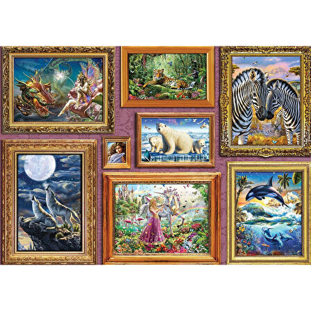 Kız Erkek Çocuk Oyuncak 20546 PUZZLE 1000 GALLERY Kız Erkek Çocuk Oyuncak Eğitici Eğlenceli Oyuncak