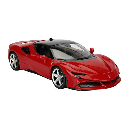 Kız Erkek Çocuk Oyuncak 97300 1:14 Ferrari SF90 Stradale Işıklı Uzaktan Kumandalı Araba 34cm Kız Erk