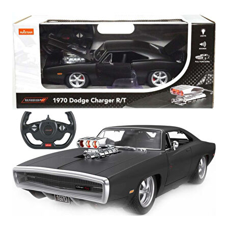 Kız Erkek Çocuk Oyuncak 99010 1970 Dodge Charger R/T Sesli ve Işıklı Uzaktan Kumandalı Araba Kız Erk