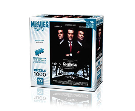 Kız Erkek Çocuk Oyuncak KS Puzzle 1000 Parça Movies Goodfellas Kız Erkek Çocuk Oyuncak Eğitici Eğlen