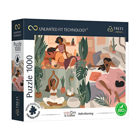 Kız Erkek Çocuk Oyuncak PUZZLE-10694 Hello Morning 1000 Parça Puzzle Kız Erkek Çocuk Oyuncak Eğitici