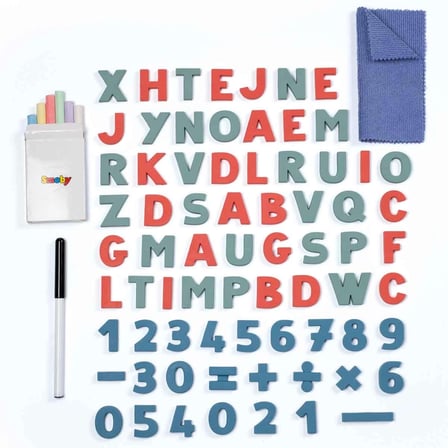 Kız Erkek Çocuk Oyuncak Smoby Çift Taraflı Manyetik Ahşap Yazı Tahtası 7600410401 Kız Erkek Çocuk Oy