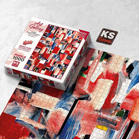 Kız Erkek Çocuk Oyuncak 20664 Untitled Abstract Composition 1000 Parça Puzzle Kız Erkek Çocuk Oyunca