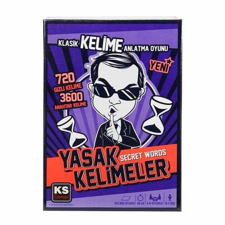 Kız Erkek Çocuk Oyuncak T131 SECRET WORDS Kız Erkek Çocuk Oyuncak Eğitici Eğlenceli Oyuncak