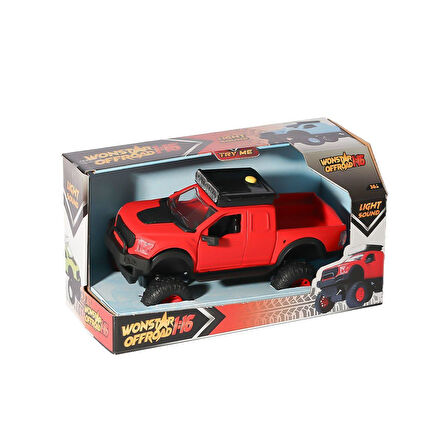 Kız Erkek Çocuk Oyuncak 4016 Sesli ve Işıklı Wonstar Offroad Araba 1:16 -Zuzutoys Kız Erkek Çocuk Oy