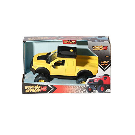 Kız Erkek Çocuk Oyuncak 4016 Sesli ve Işıklı Wonstar Offroad Araba 1:16 -Zuzutoys Kız Erkek Çocuk Oy
