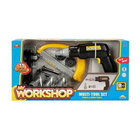 Kız Erkek Çocuk Oyuncak 4622 Zapp Toys My Workshop Elektronik Tornavida Tamir Seti 11 Parça - OYUNCA