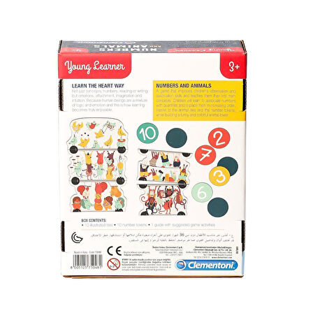 Kız Erkek Çocuk Oyuncak 75048TR Young Learner - Sayılar ve Hayvanlar +3 yaş Kız Erkek Çocuk Oyuncak
