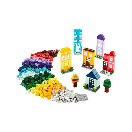 Kız Erkek Çocuk Oyuncak 11035 LEGO® Classic Yaratıcı Evler 850 parça +4 yaş Kız Erkek Çocuk Oyuncak