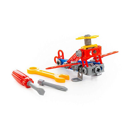 Kız Erkek Çocuk Oyuncak 72962 TASARIIM SETİ (MUCİT) , 57 PARÇA (KUTUDA) Kız Erkek Çocuk Oyuncak Eğit