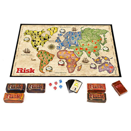 Kız Erkek Çocuk Oyuncak B7404 Hasbro Gaming - Risk +10 yaş Kız Erkek Çocuk Oyuncak Eğitici Eğlenceli