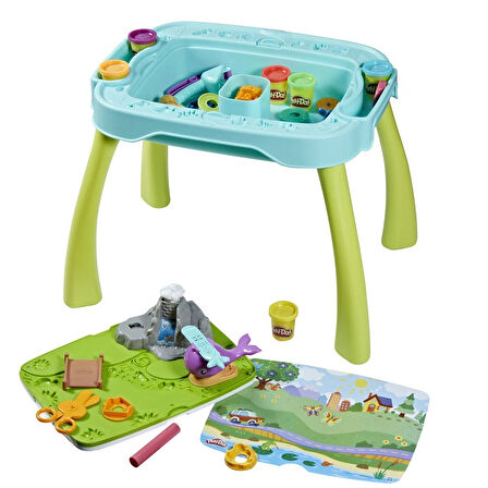 Kız Erkek Çocuk Oyuncak F6927 Play-Doh Hayal Gücü İstasyonu Başlangıç Seti +3 yaş Kız Erkek Çocuk Oy