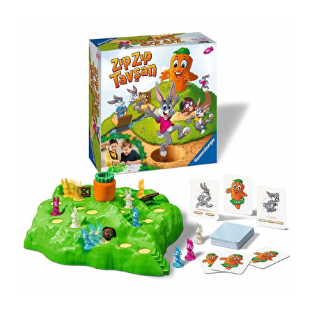 Kız Erkek Çocuk Oyuncak 209767 Ravensburger - Zıp Zıp Tavşan +4 yaş Kız Erkek Çocuk Oyuncak Eğitici