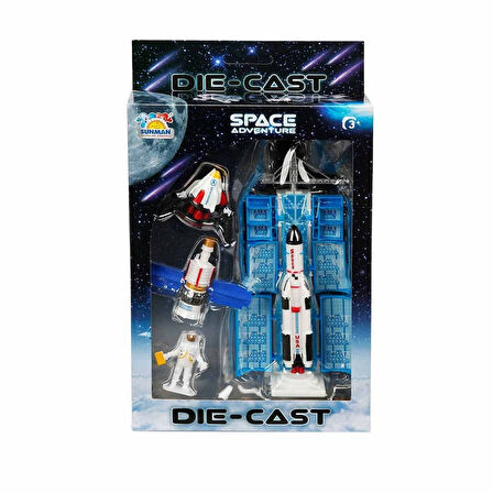 Kız Erkek Çocuk Oyuncak Space Adventure Uzay Seti Kız Erkek Çocuk Oyuncak Eğitici Eğlenceli Oyuncak
