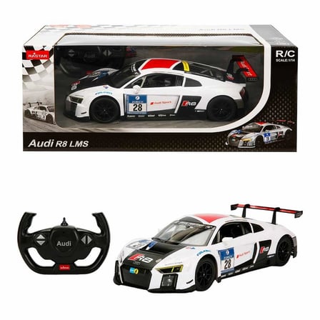 Kız Erkek Çocuk Oyuncak 1:14 Audi R8 LMS Uzaktan Kumandalı Işıklı Araba Kız Erkek Çocuk Oyuncak Eğit