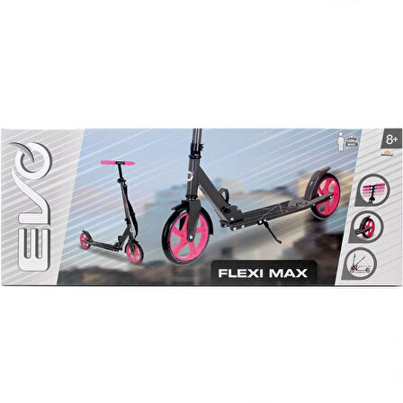 Kız Erkek Çocuk Oyuncak Evo Flexi Max 2 Tekerlekli Scooter Pembe Kız Erkek Çocuk Oyuncak Eğitici Eğl