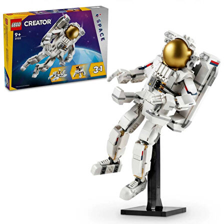 Kız Erkek Çocuk Oyuncak Creator Uzay Astronotu 31152 Kız Erkek Çocuk Oyuncak Eğitici Eğlenceli Oyunc