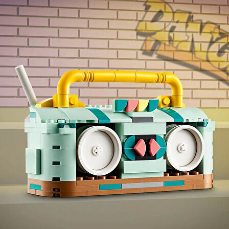 Kız Erkek Çocuk Oyuncak Creator Retro Paten 31148 Kız Erkek Çocuk Oyuncak Eğitici Eğlenceli Oyuncak