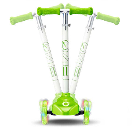 Kız Erkek Çocuk Oyuncak Evo 3 Tekerlekli Move'n Groove Işıklı Yeşil Scooter Kız Erkek Çocuk Oyuncak