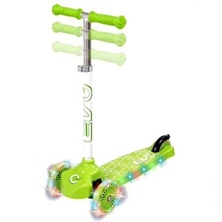 Kız Erkek Çocuk Oyuncak Evo 3 Tekerlekli Move'n Groove Işıklı Yeşil Scooter Kız Erkek Çocuk Oyuncak