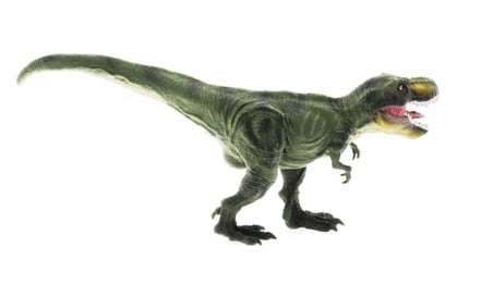 Kız Erkek Çocuk Oyuncak Yumuşak Plastik 31cm Dinozor Figür - Yeşil T-Rex Kız Erkek Çocuk Oyuncak Eği