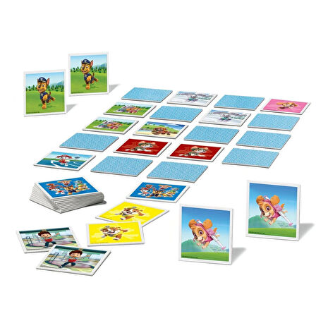 Kız Erkek Çocuk Oyuncak 207435 Ravensburger - PAW Patrol Memory Kız Erkek Çocuk Oyuncak Eğitici Eğle
