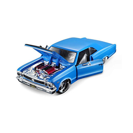Kız Erkek Çocuk Oyuncak MAY 31333 1:24 1966 Chevrolet Chevelle SS 396 Model Araba Kız Erkek Çocuk Oy