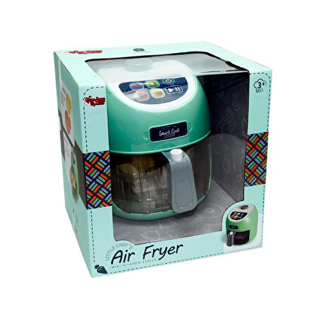 Kız Erkek Çocuk Oyuncak Dokunmatik Fritöz Set Gıdalar Renk Değiştirir Kız Erkek Çocuk Oyuncak Eğitic