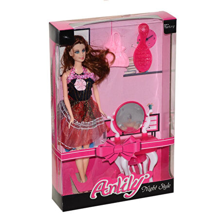 Kız Erkek Çocuk Oyuncak 02266 Anlily Makyaj Masalı Bebek Kız Erkek Çocuk Oyuncak Eğitici Eğlenceli O