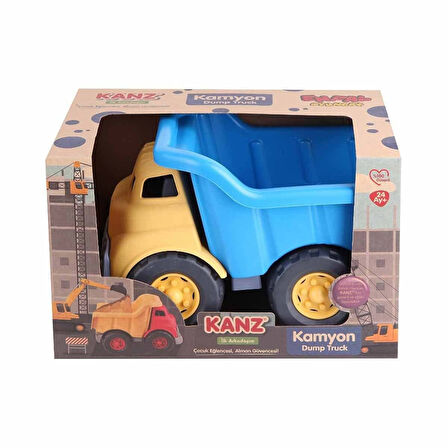 Kız Erkek Çocuk Oyuncak 30842 Kanz Büyük Kamyon Kız Erkek Çocuk Oyuncak Eğitici Eğlenceli Oyuncak