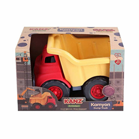 Kız Erkek Çocuk Oyuncak 30842 Kanz Büyük Kamyon Kız Erkek Çocuk Oyuncak Eğitici Eğlenceli Oyuncak