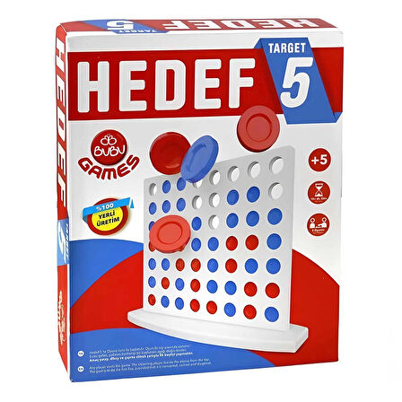 Kız Erkek Çocuk Oyuncak Bu-Bu Games Hedef 5 Kız Erkek Çocuk Oyuncak Eğitici Eğlenceli Oyuncak