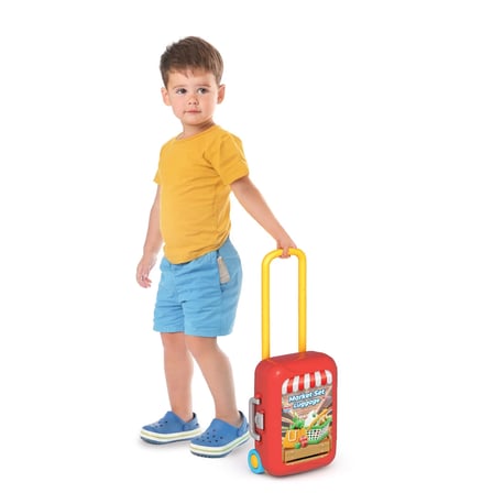 Kız Erkek Çocuk Oyuncak Candy & Ken Market Set Bavulum Kız Erkek Çocuk Oyuncak Eğitici Eğlenceli Oyu