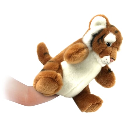 Kız Erkek Çocuk Oyuncak Kaplan Kukla (Tüm Beden) 26cm Kız Erkek Çocuk Oyuncak Eğitici Eğlenceli Oyun