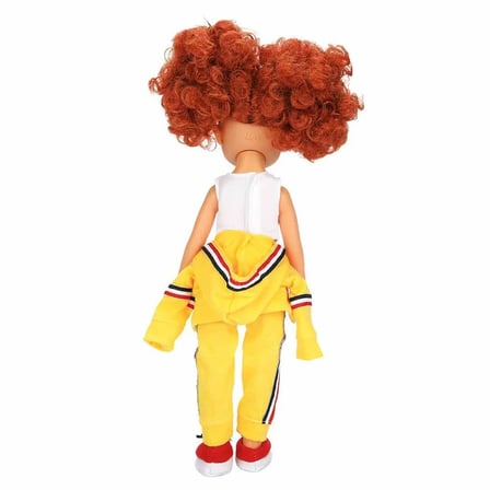 Kız Erkek Çocuk Oyuncak S00030041 Mina Sporty Bebek 35cm Kız Erkek Çocuk Oyuncak Eğitici Eğlenceli O