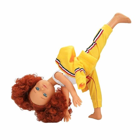Kız Erkek Çocuk Oyuncak S00030041 Mina Sporty Bebek 35cm Kız Erkek Çocuk Oyuncak Eğitici Eğlenceli O