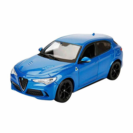 Kız Erkek Çocuk Oyuncak 1:24 Alfa Romeo Stelvio Model Araba Kız Erkek Çocuk Oyuncak Eğitici Eğlencel