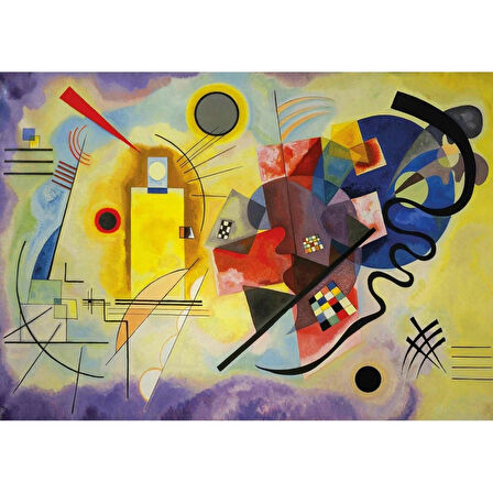 Kız Erkek Çocuk Oyuncak 22033 Yellow Red Blue 1500 Parça Puzzle Kız Erkek Çocuk Oyuncak Eğitici Eğle