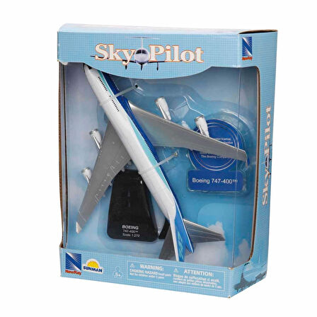 Kız Erkek Çocuk Oyuncak 1:240/1:270 Sky Pilot Boeing Model Yolcu Uçağı Kız Erkek Çocuk Oyuncak Eğiti