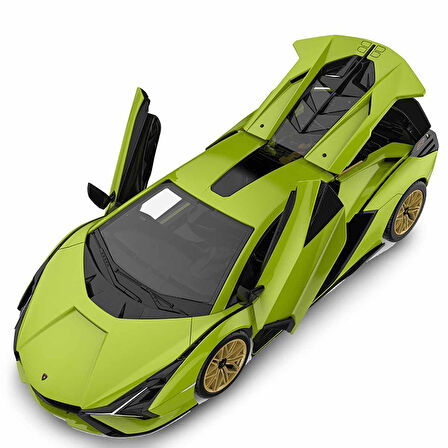 Kız Erkek Çocuk Oyuncak 1:18 Lamborghini Sian FKP 37 Uzaktan Kumandalı Model Araç Montaj Kiti Kız Er