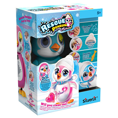 Kız Erkek Çocuk Oyuncak Silverlit Penguin Kız Erkek Çocuk Oyuncak Eğitici Eğlenceli Oyuncak