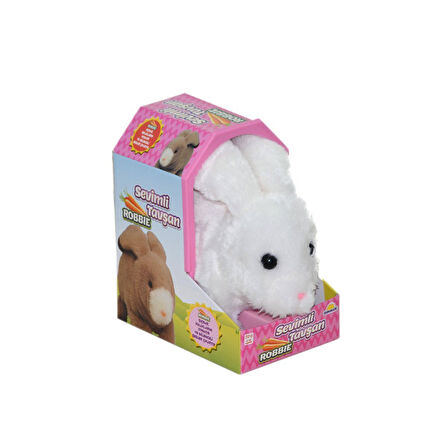 Kız Erkek Çocuk Oyuncak 47141 Sevimli Tavşan Robbie Kız Erkek Çocuk Oyuncak Eğitici Eğlenceli Oyunca