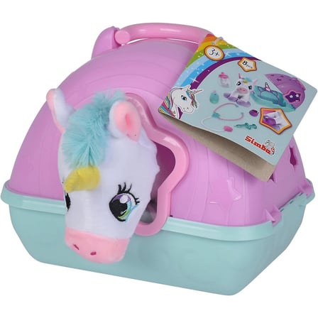 Kız Erkek Çocuk Oyuncak Vet Case with Plush Unicorn Kız Erkek Çocuk Oyuncak Eğitici Eğlenceli Oyunca