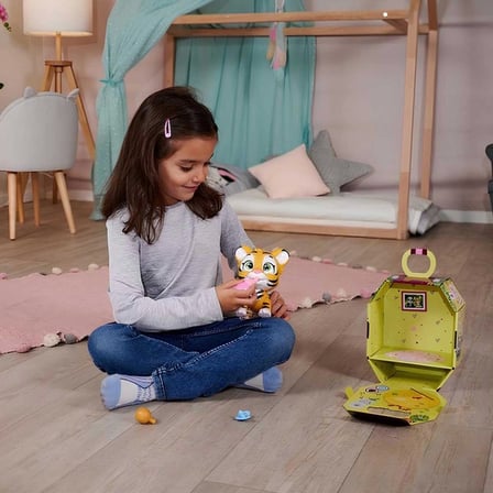 Kız Erkek Çocuk Oyuncak Pamper Petz Yavru Kaplan Kız Erkek Çocuk Oyuncak Eğitici Eğlenceli Oyuncak