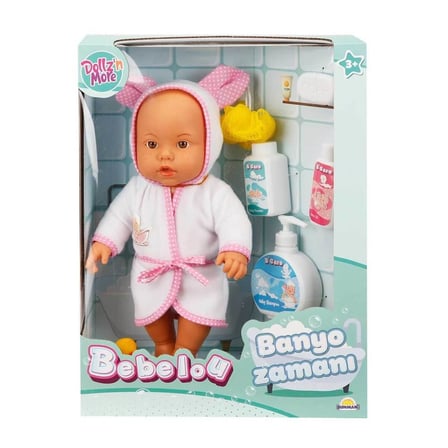 Kız Erkek Çocuk Oyuncak Bebelou Banyo Zamanı Bebek Kız Erkek Çocuk Oyuncak Eğitici Eğlenceli Oyuncak