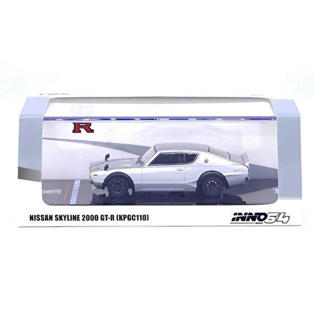 Kız Erkek Çocuk Oyuncak Inno 1:64 Nissan Skyline Silver 200 GT-R Kız Erkek Çocuk Oyuncak Eğitici Eğl