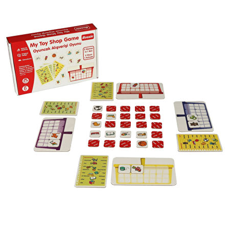 Kız Erkek Çocuk Oyuncak Rossie Oyuncak Alışverişi Oyunu Kız Erkek Çocuk Oyuncak Eğitici Eğlenceli Oy