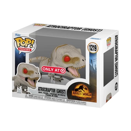 Kız Erkek Çocuk Oyuncak Funko POP! Movies Atrociraptor Ghost Kız Erkek Çocuk Oyuncak Eğitici Eğlence