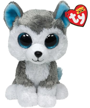 Kız Erkek Çocuk Oyuncak TY Beanie Boo´s Slush Köpek Peluş 25cm Kız Erkek Çocuk Oyuncak Eğitici Eğlen