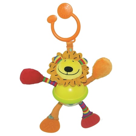 Kız Erkek Çocuk Oyuncak Biba Toys Çıngırak ve Dişlikli Aslan Puset Oyuncağı Kız Erkek Çocuk Oyuncak